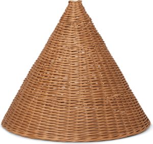 Klosz Dou 45 cm rattanowy – elegancki design, naturalny materiał, praktyczny rozmiar