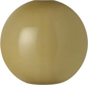 Klosz Opal Sphere oliwkowy – elegancki design, idealny do nowoczesnych wnętrz