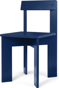Krzesło Ark niebieskie – nowoczesny design, elegancki kolor, wygodne siedzisko, idealne do salonu