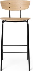 Krzesło barowe Herman 87 cm jasny dąb – stylowy design, wysoka jakość, komfort użytkowania