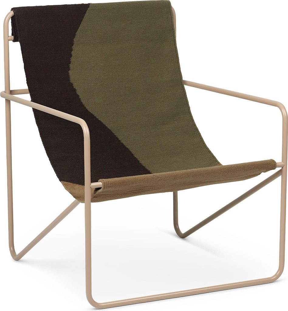 Krzesło Desert Dune beżowa rama – nowoczesny design, wygodne siedzisko, elegancka kolorystyka