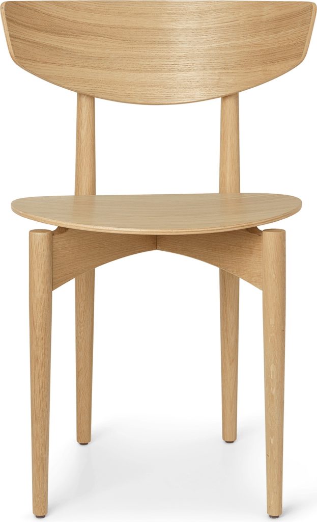 Krzesło Herman naturalne drewniane – elegancki design, trwały materiał, idealne do jadalni