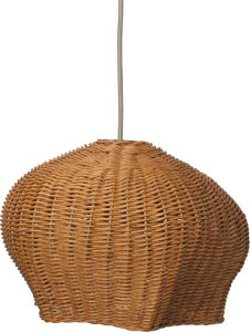 Lampa wisząca Drape 32 cm rattanowa – elegancki design, naturalny materiał, idealna do salonu