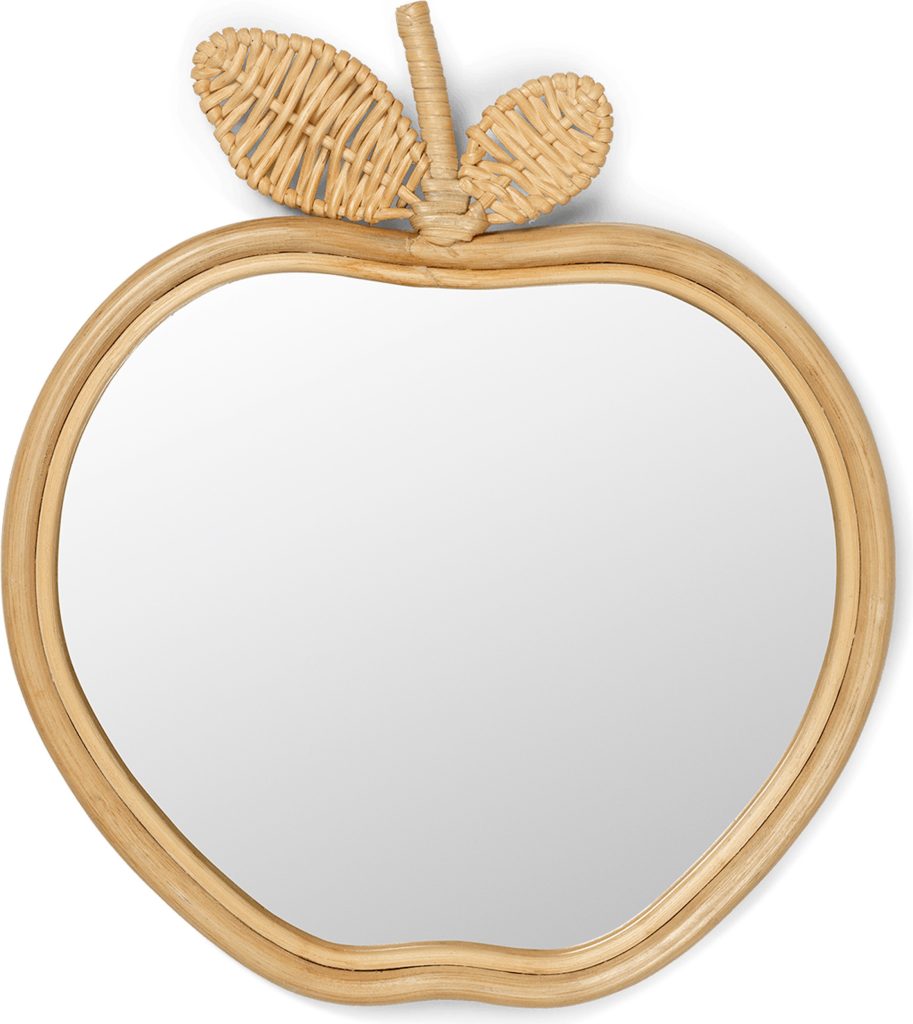 Lustro ścienne Apple – elegancki design, prostokątne, uniwersalne zastosowanie, wysokiej jakości materiał