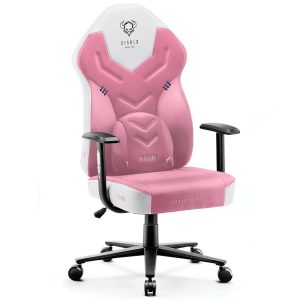 Fotel Gamingowy Dziecięcy Diablo X-Gamer 2.0 Pink Marshmallow – Komfort i Styl