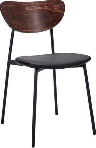 Krzesła Must brązowe z tapicerowanym siedziskiem 2 szt. – elegancki design, wygodne siedzisko, trwałe materiały