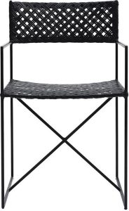 Krzesło Oscar czarne – nowoczesny design, wygodne siedzisko, trwała konstrukcja, idealne do salonu