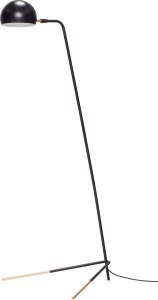 Lampa podłogowa Hübsch 370411 – elegancki design, kolor czarny, wysoka jakość, nowoczesny styl