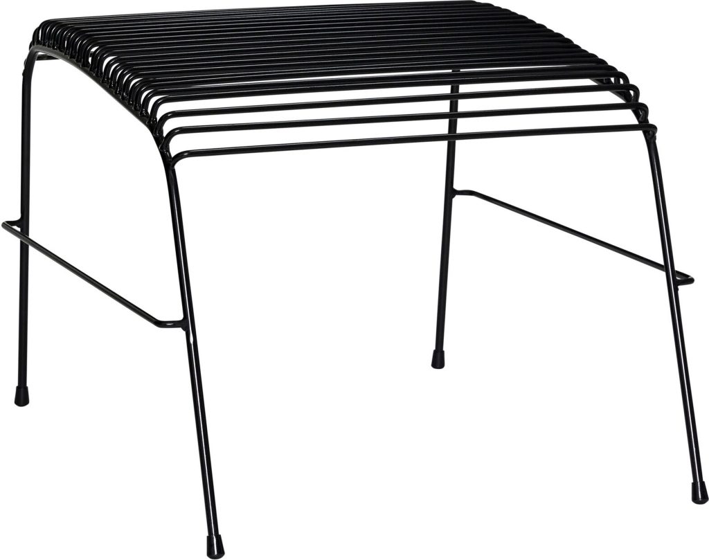 Podnóżek String 52 cm czarny – elegancki, funkcjonalny, nowoczesny design