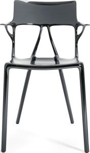 Krzesło A.I. tytan metalizowane – nowoczesny design, wysoka jakość, elegancki kolor