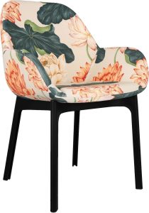 Krzesło Clap Flowers Kew czarne – nowoczesny design, uniwersalne zastosowanie, wysoka jakość wykonania