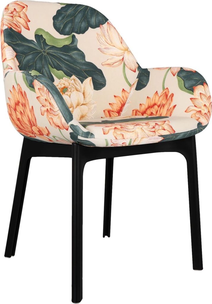 Krzesło Clap Flowers Kew czarne – nowoczesny design, uniwersalne zastosowanie, wysoka jakość wykonania