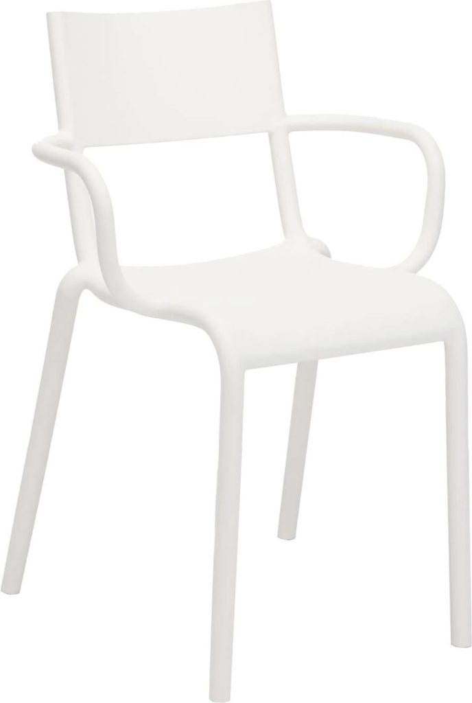 Krzesło Generic A białe – nowoczesny design, wygodne siedzisko, idealne do wnętrz