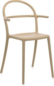 Krzesło Generic C szarobrązowe – elegancki design, wygodne siedzisko, trwałe materiały