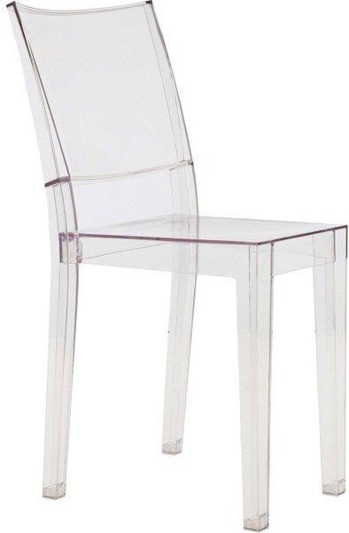 Krzesło La Marie kryształowe – elegancki design, przezroczysty materiał, nowoczesny styl