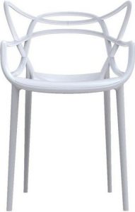 Krzesło Masters białe – nowoczesny design, wygoda, trwałe materiały