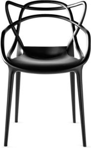 Krzesło Masters czarne – nowoczesny design, wygoda, elegancki wygląd