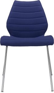 Krzesło Maui Soft granatowe – komfortowe siedzisko, nowoczesny design, wysokiej jakości materiał