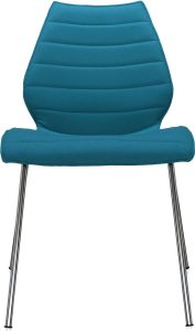 Krzesło Maui Soft niebieskozielone – komfortowe siedzisko, nowoczesny design, miękka tapicerka