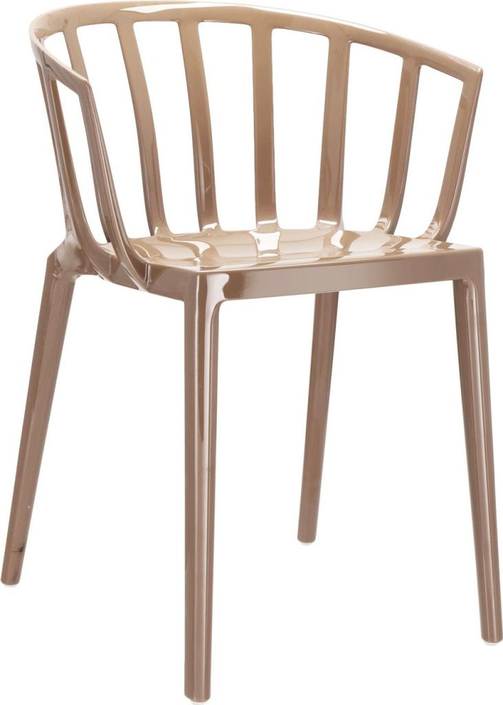 Krzesło Venice 75 cm beżowe – elegancki design, komfort siedzenia, tapicerka z materiału