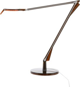 Lampa Aledin bursztynowa – elegancki design, ciepłe światło, nowoczesny styl