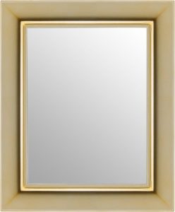 Lustro Francois Ghost metalizowane złote – elegancka dekoracja, złoty kolor, nowoczesny design