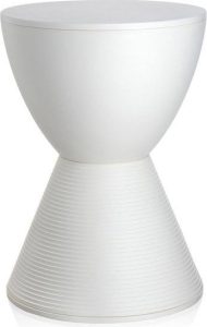 Stołek Prince Aha białożółty – nowoczesny design, ergonomiczny kształt, idealny do wnętrz