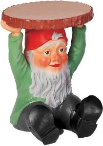 Stołek-stolik Gnomes Attila kolorowy – wielofunkcyjny mebel, oryginalny design, praktyczny i estetyczny