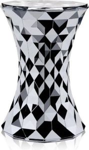 Stołek Stone metaliczny chrom – nowoczesny design, wysoka jakość wykonania, elegancki wygląd