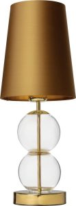 Lampa stojąca Coco złota – elegancki design, metalowa konstrukcja, efektowna dekoracja