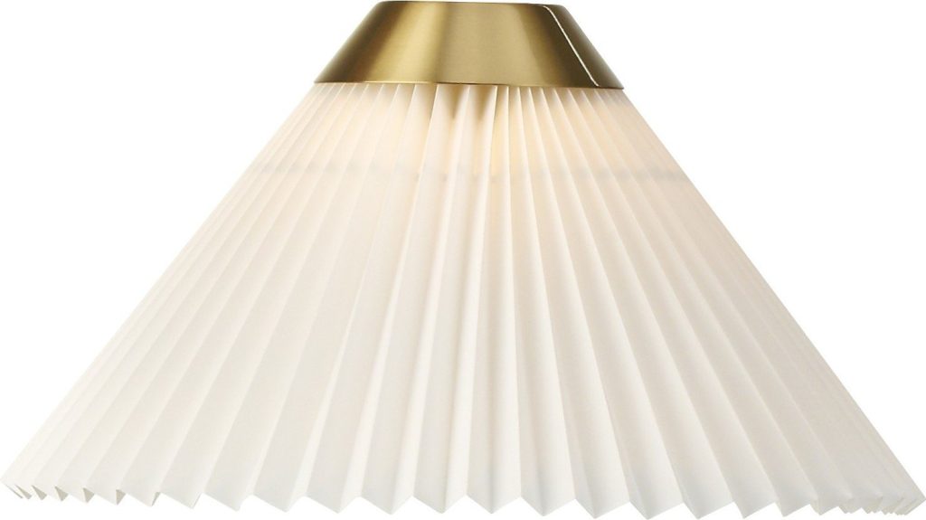 Klosz Le Klint 12-19 mosiądz – elegancki, stylowy, materiał mosiężny