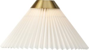 Klosz Le Klint 12-19 mosiądz – elegancki, stylowy, materiał mosiężny