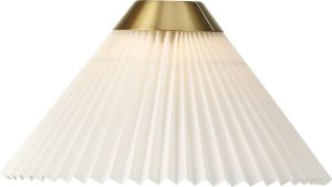 Klosz Le Klint 12-23 mosiądz – elegancki design, styl skandynawski, materiał mosiądzowy