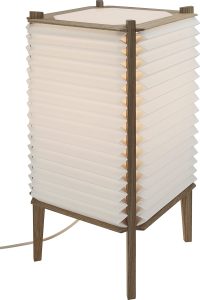 Lampa stojąca Bee Hive M jasny dąb – nowoczesny design, kolor jasny dąb, styl skandynawski