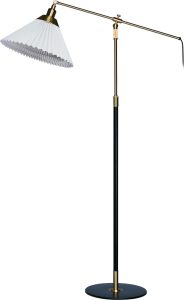 Lampa stojąca Classic 349 z foliowym kloszem – elegancki design, uniwersalny kolor, wysoka jakość materiałów