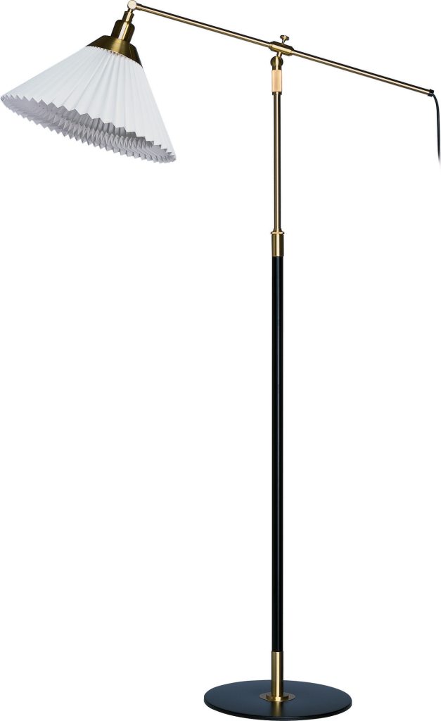 Lampa stojąca Classic 349 z foliowym kloszem – elegancki design, uniwersalny kolor, wysoka jakość materiałów