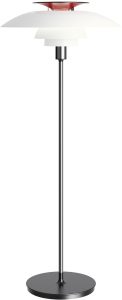 Lampa stojąca PH 80 chrom – elegancki design, chromowane wykończenie, uniwersalny styl