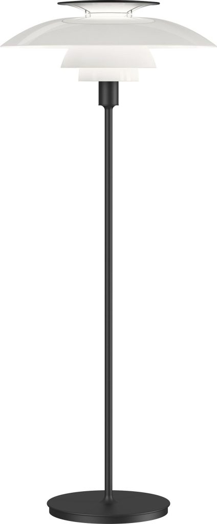 Lampa stojąca PH 80 czarna ze ściemniaczem – elegancki design, regulowane oświetlenie, uniwersalne zastosowanie