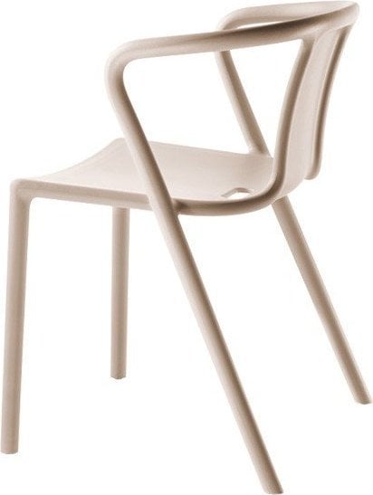 Fotel Air beżowy – nowoczesny design, komfortowe siedzenie, idealny do salonu