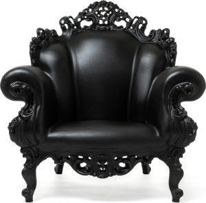 Fotel Magis Proust czarny – designerski styl, ergonomiczne wsparcie, trwały materiał