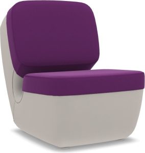 Fotel Nimrod fioletowy – elegancki design, wygodne siedzisko, wysokiej jakości materiał