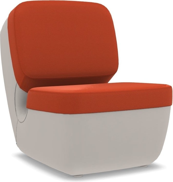 Fotel Nimrod pomarańczowy – ergonomiczny, nowoczesny styl, wygodny, idealny do wnętrz