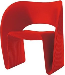 Fotel Raviolo czerwony – komfortowy i nowoczesny design, idealny do każdego wnętrza