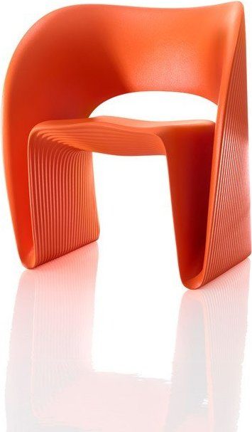 Fotel Raviolo pomarańczowy – nowoczesny design, komfortowy, tapicerowany, idealny do salonu