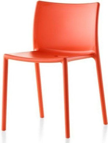 Krzesło Air pomarańczowe – nowoczesny design, ergonomiczna forma, idealne do biura i domu