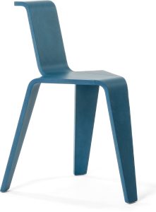 Krzesło Aka niebieskie – nowoczesny design, wygodne siedzisko, trwały materiał