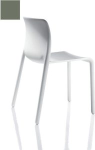 Krzesło First oliwkowe – nowoczesny design, komfortowe siedzisko, trwały materiał