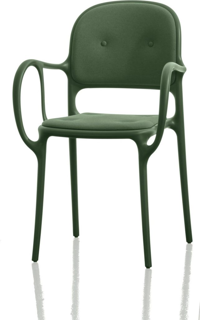 Krzesło Mila tapicerowane ciemnozielone – elegancki design, wygodne siedzisko, solidna konstrukcja
