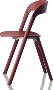 Krzesło Pila czerwone – nowoczesny design, wygodne siedzisko, trwałe materiały