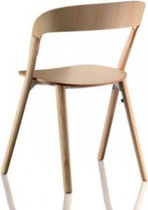 Krzesło Pila jesion – nowoczesny design, trwały materiał, wygodne siedzisko
